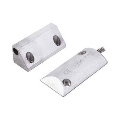 Contacto Magnético de Piso Dual NC/NA – Gap 75mm – Cable Blindado 55cm