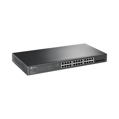 Switch TP-Link TL-SG2428P Administrable L2+ PoE+ 24 Puertos Gigabit + 4 SFP