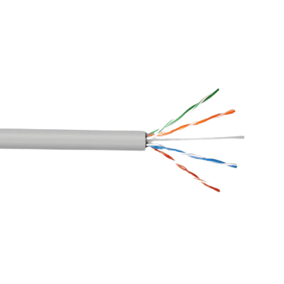Cable UTP Cat 5e Interior Multifilar 24AWG 305m Blanco Enerline