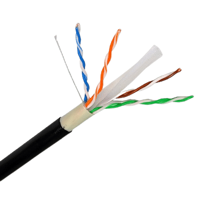 Cable UTP Cat 6 Exterior Aleación 70/30 Wire Line – Bobina