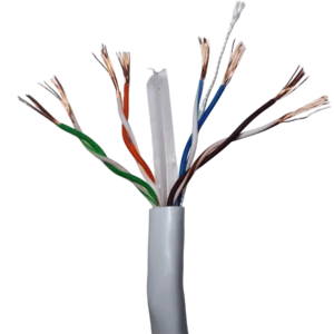 Cable UTP Cat 6 Multifilar 24AWG 305m Blanco – Enerline