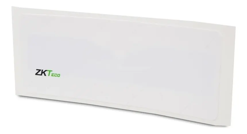 Sticker RFID UHF ZKTeco VZ-UHF-STICKER-AWP/CARRO Blanco IP66 para Vehículos