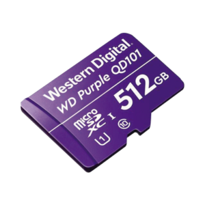 Memoria MicroSD 512GB Western Digital Purple para Videovigilancia