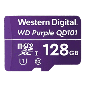 Memoria Micro SD 128GB Western Digital Purple – Videovigilancia 24/7