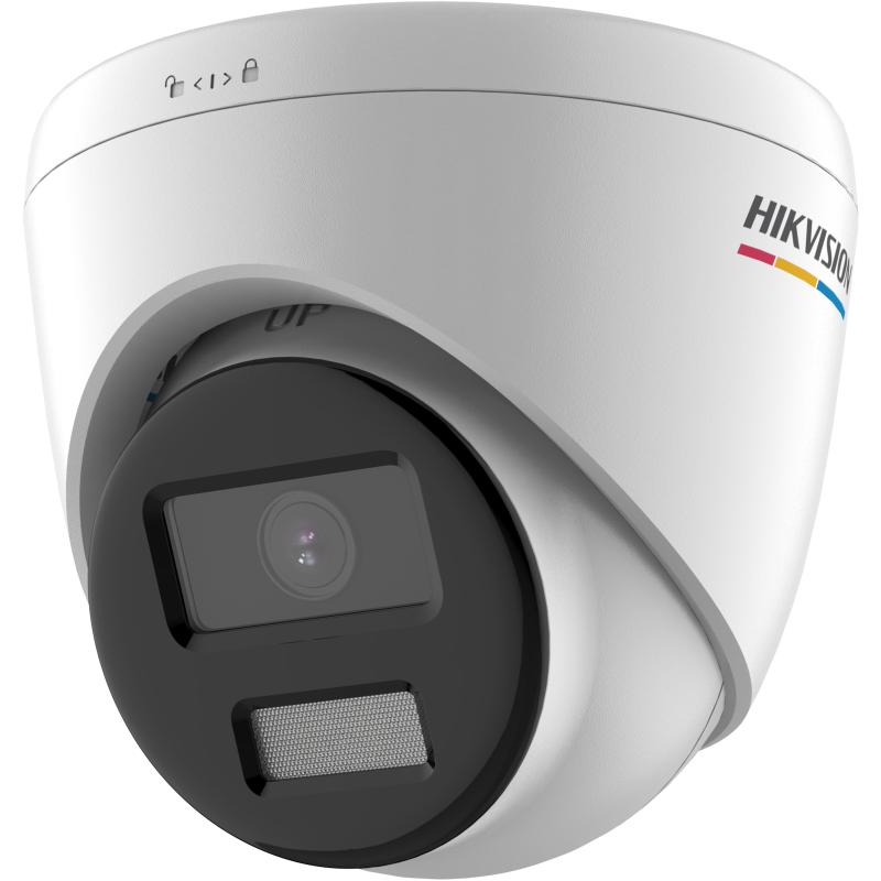 Cámara Turret IP Hikvision DS-2CD1347G2-L 4MP ColorVu Luz Blanca 30m Humano/Vehículo IP67