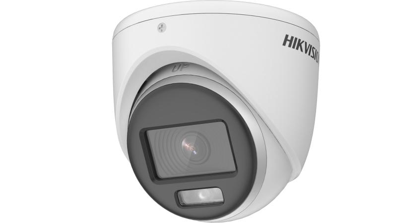 Cámara Domo TurboHD Hikvision DS-2CE70DF0T-MF 2 MP ColorVu Color 24/7 Lente 2.8 mm