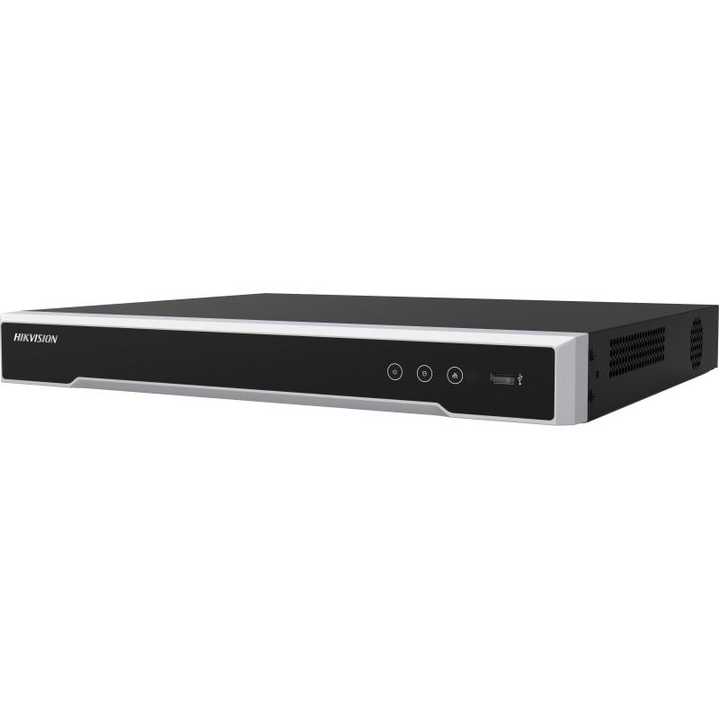 NVR Hikvision DS-7616NI-Q2/16P(E) 16 Canales IP 4K, 16 Puertos PoE+, 2 Bahías HDD y Salida HDMI 4K