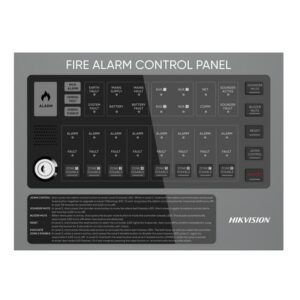Panel de Alarma contra Incendios Convencional Hikvision HF-C108 de 8 Zonas