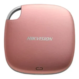 Disco SSD Portátil Hikvision T100I de 256 GB USB-C hasta 450 MB/s – Rosa