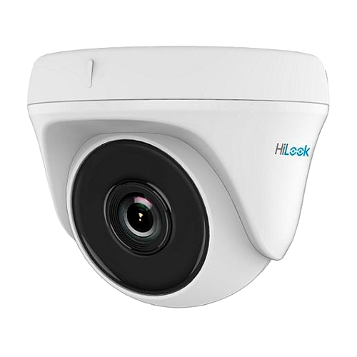 Cámara Mini Turret Hilook THC-T120 TurboHD 2MP 2.8mm EXIR 2.0 IR 20m