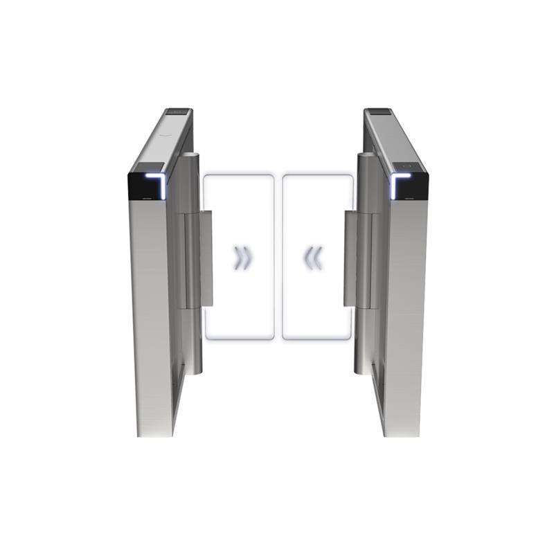 Barrera Oscilante Profesional Hikvision DS-K3B530-Dp65/2(NEU) — Hojas de Puerta en Acrílico