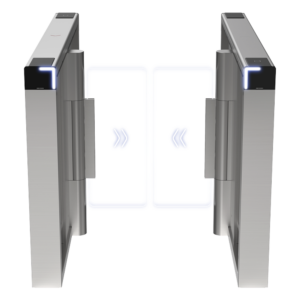 Barrera Oscilante Profesional Hikvision DS-K3B530X-R/MPg — Pedestal Derecho