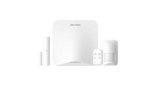 Kit de Alarma Inalámbrica Hikvision AX HOME DS-PA201PS-KIT-16WBIO-A/LA 4G + Wi-Fi 16 Zonas